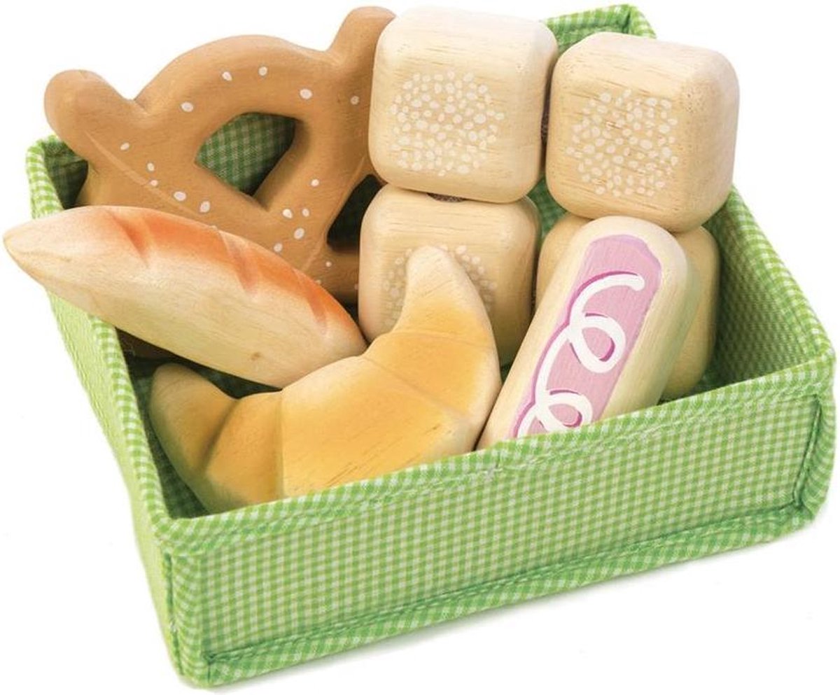 Mandje met brood | Tender Leaf Toys